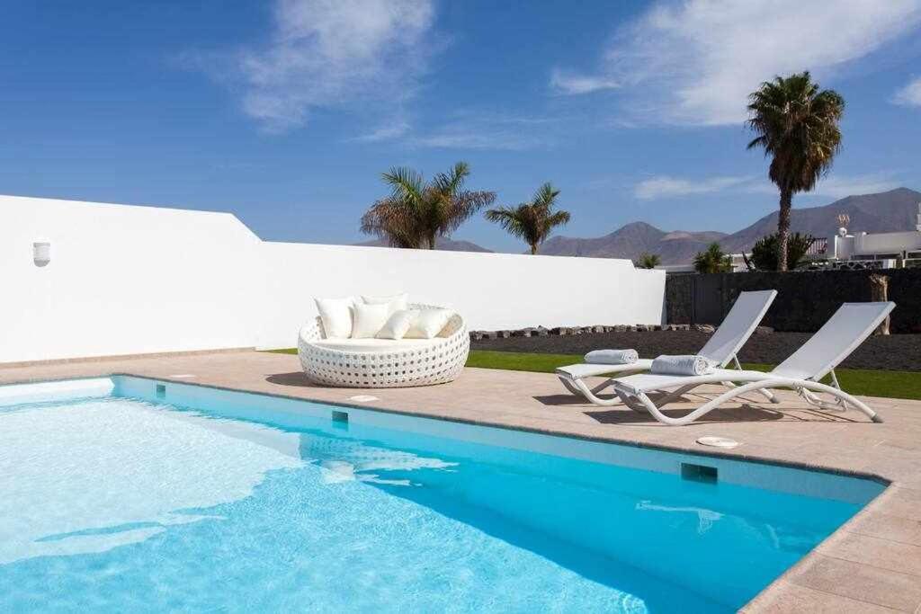 Homu Bianca Fantastica Villa Con Piscina Privad Playa Blanca  Exterior foto